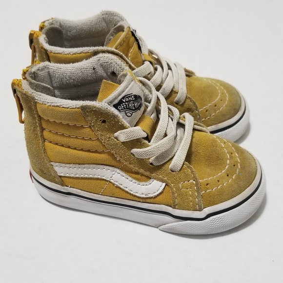 yellow vans baby